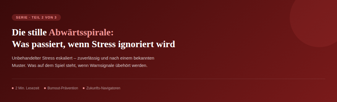 Burnout-Konsequenzen
